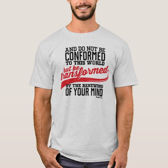 T-shirt Être transformé (Devant)