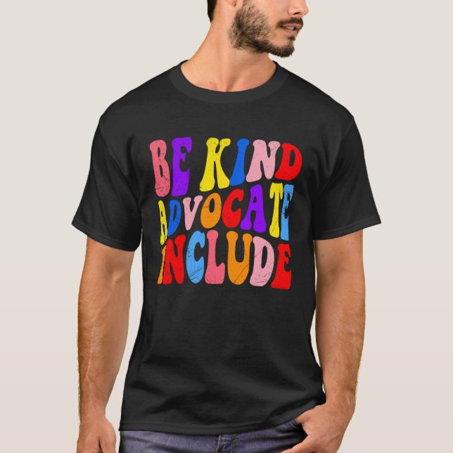 T-shirt Être Un Avocat De Qualité Inclure La Sensibilisati (Devant)