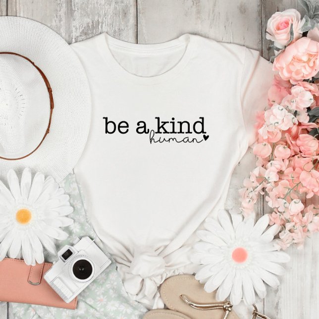 T-shirt Être un être humain (Créateur téléchargé)