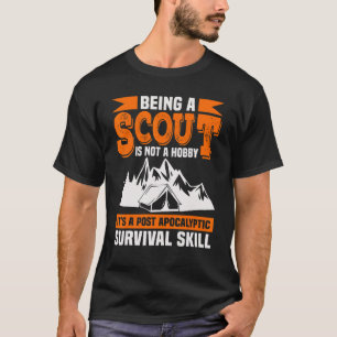 T-shirt Être Un Scout N'Est Pas Un Scoutisme Hobby