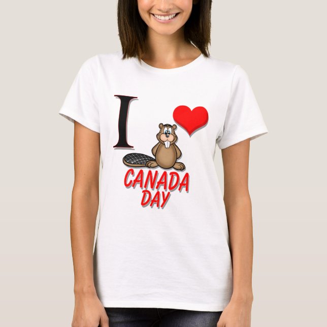 T-shirt Être un véritable Canadien (Devant)