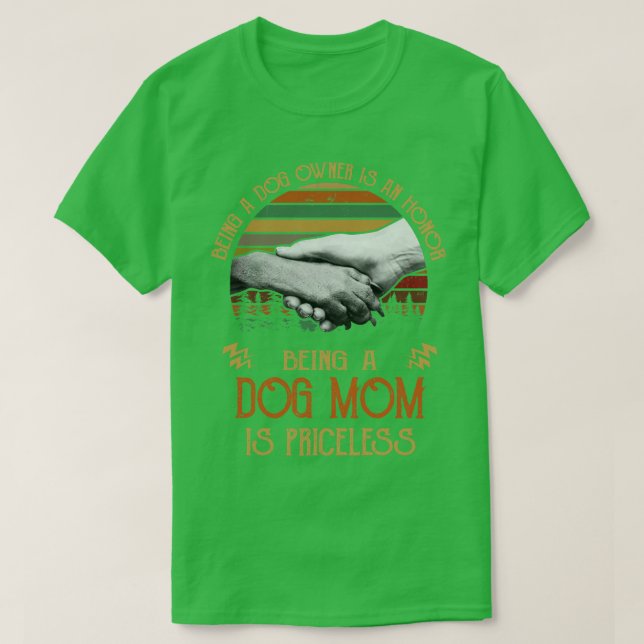 T-shirt Être un Vintage rétro (Design devant)