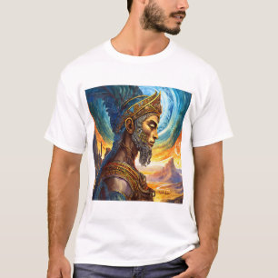 T-shirt être un vrai guerrier être roi être majestueux