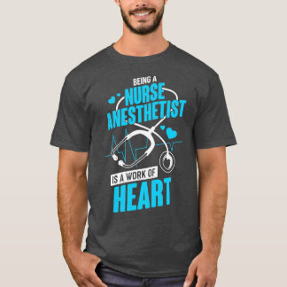 T-shirt Être Une Infirmière Anesthésiste Est Un Travail De