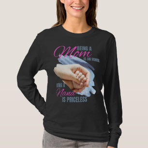 T-shirt Être Une Mère Est Un Honneur Être Une Nana Est Ine