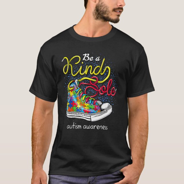 T-shirt Être Une Sensibilisation sur l'autisme Sole Genre  (Devant)