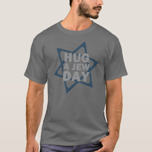 T-shirt Étreignez un jour de juif