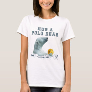 T-shirt Étreignez un ours de polo