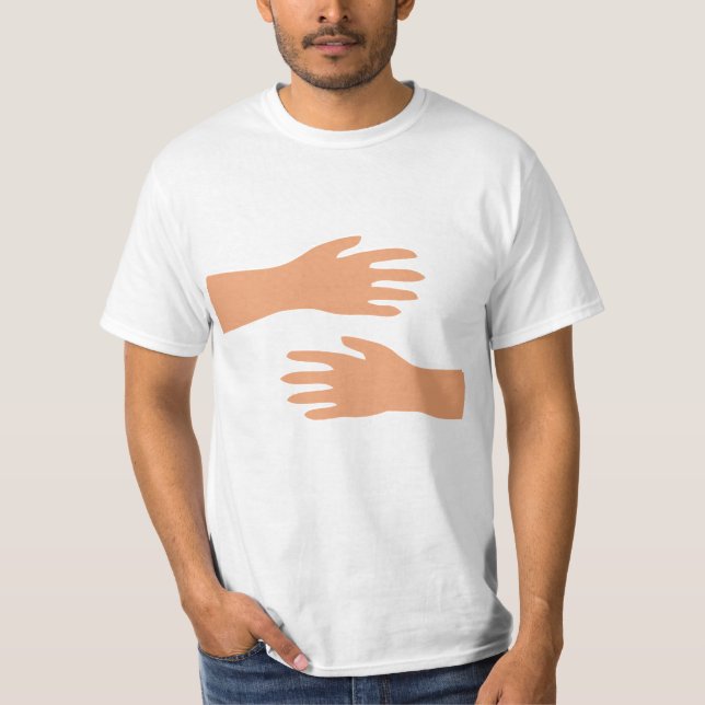 T-shirt Étreindre la chemise de caresse de compression (Devant)
