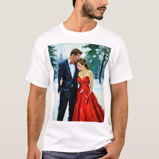 T-shirt Étreinte d'hiver