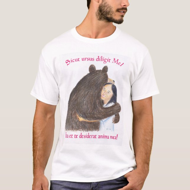 T-shirt Étreinte d'ours (Devant)