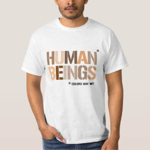 T-shirt ÊTRES HUMAINS : Les couleurs peuvent varier