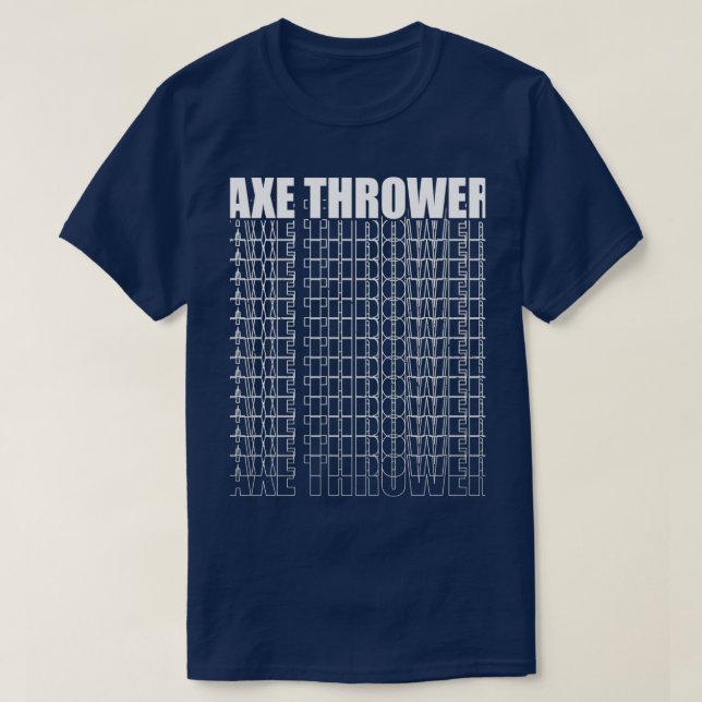 T-shirt Étrier Ax Thrower Ax (Design devant)