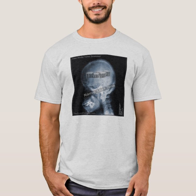 T-shirt Étude de cas : Batteur de tenor (Devant)