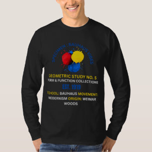 T-shirt Étude géométrique abstraite Bauhaus n° 5 - Moderni