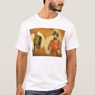 T-shirt Études d'uniforme royal d'artillerie de cheval, et