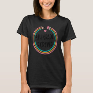 T-shirt Étudiant de 4e année de l'équipage Quatrième année