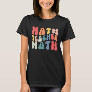 T-shirt Étudiant en mathématiques Super rétro, 100 premier
