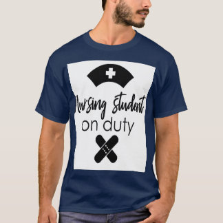 T-shirt Étudiant en soins infirmiers en service étudiant e
