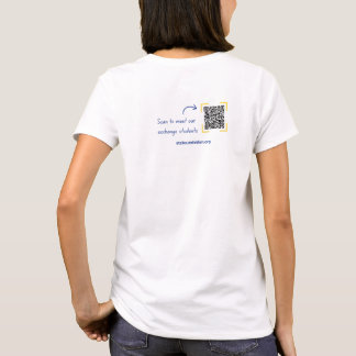 T-Shirt Étudiant Exchange - Blanc