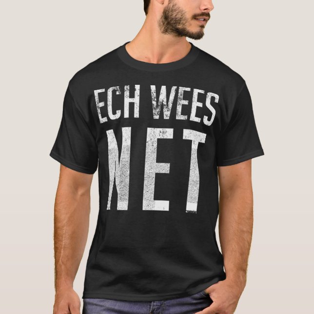 T-shirt Étudiant luxembourgeois Je ne connais pas Luxembou (Devant)