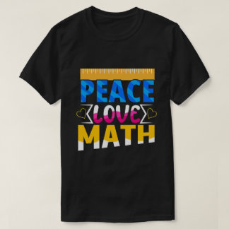T-shirt Étudiant ou enseignant enthousiaste de mathématiqu