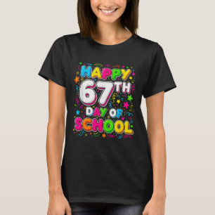 T-shirt Étudiant Six Sept Tendance 67 Joyeux 67e Jour De S