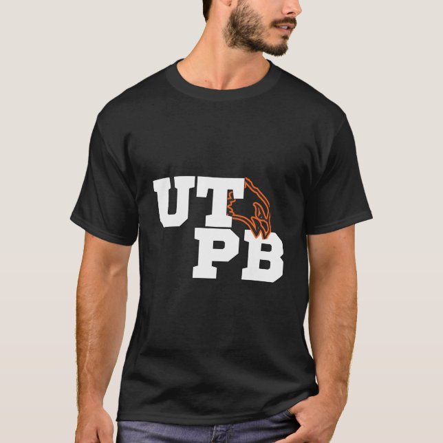 T-shirt Étudiant Utpb Permian Basin (Devant)