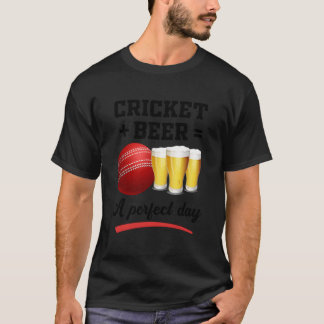 T-shirt Étudiants de cricket Joueurs de cricket