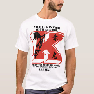 T-shirt Étudiants du Kinnick Highschool Yokosuka Japon