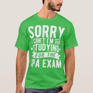 T-shirt Étudier Comptable des examens CPA Comptable des ét