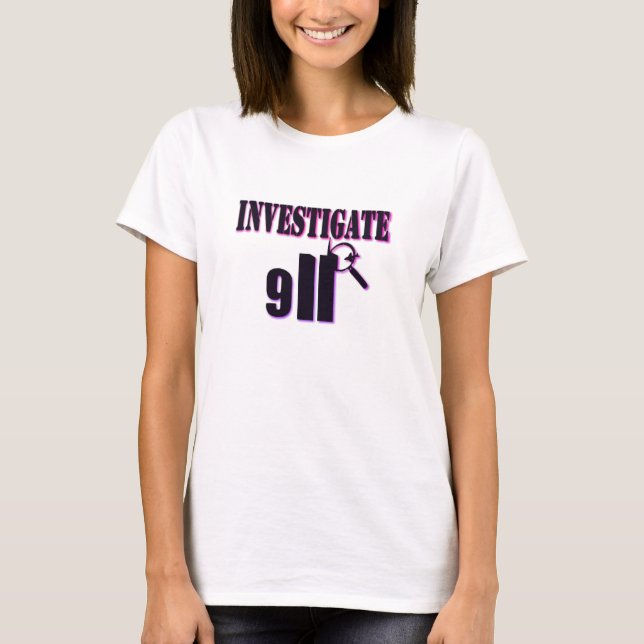 T-shirt Étudiez 911 (Devant)