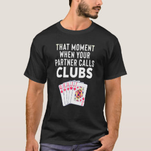 T-shirt Euchre Pour Partenaire