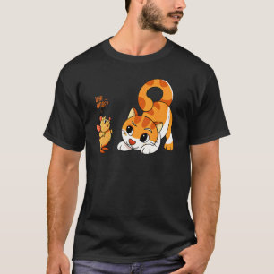 T-shirt Euh Ouah Chat Et Souris Chien