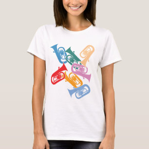 T-shirt Euphoniums colorés
