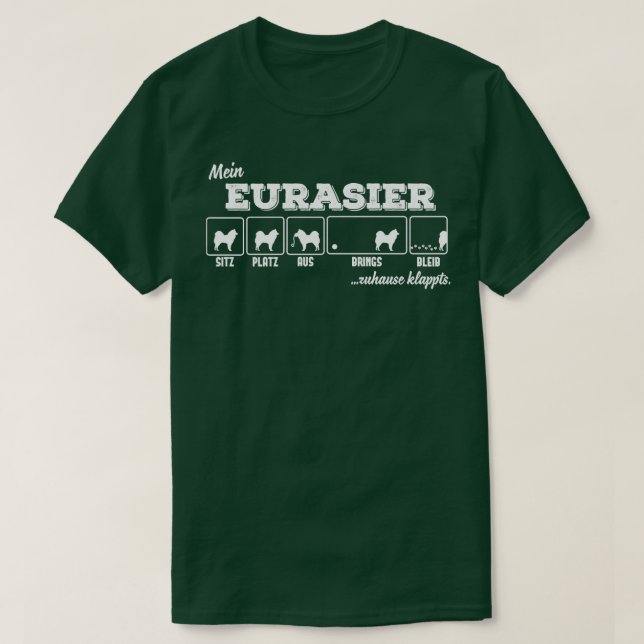 T-shirt Eurasier 2 (Design devant)