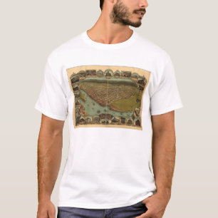 T-shirt Eureka, le comté de Humboldt, la Californie (1902