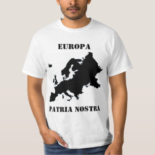 T-shirt europa patria nostra