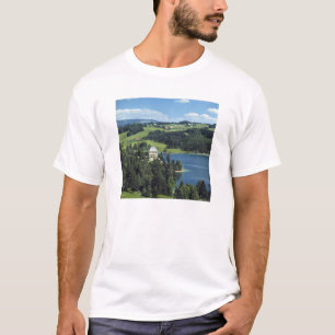 T-shirt Europe, Autriche, Fuschl. Château de Schloss Fusc