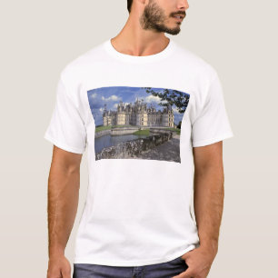 T-shirt Europe, France, Chambord. Château imposant