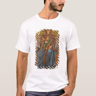 T-shirt Europe, Italie, Sicile, Taormine. Madone & enfant