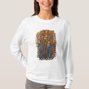 T-shirt Europe, Italie, Sicile, Taormine. Madone et enfant