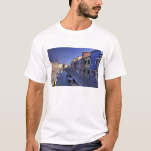 T-shirt Europe, Italie, Venise, Île de Murano, Coloré