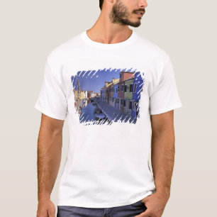 T-shirt Europe, Italie, Venise, Île de Murano, Coloré