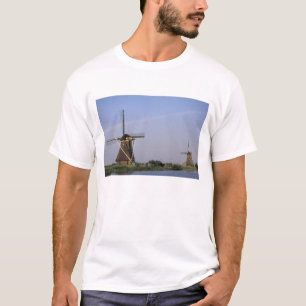 T-shirt Europe, Pays-Bas, Zuid Holland, Kinderdijk.