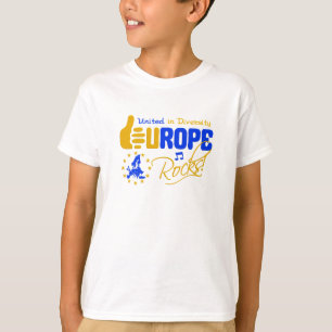 T-shirt Europe Rocks ! chemise - choisir le style