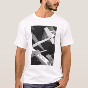 T-shirt Europe, Suisse, Lucerne. Planeur aérien