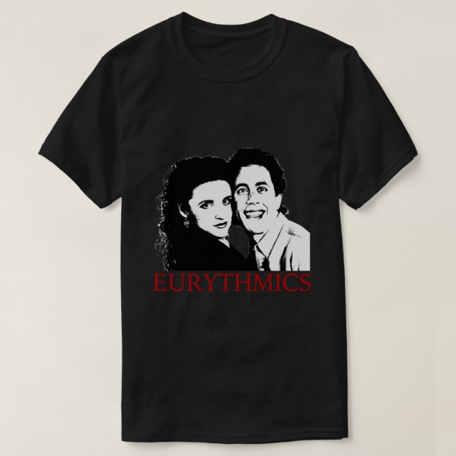 T-shirt Eurythmique - Annie Lennox - Dave Stewart Classic (Design devant)