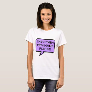 T-shirt Eux/eux pronoms