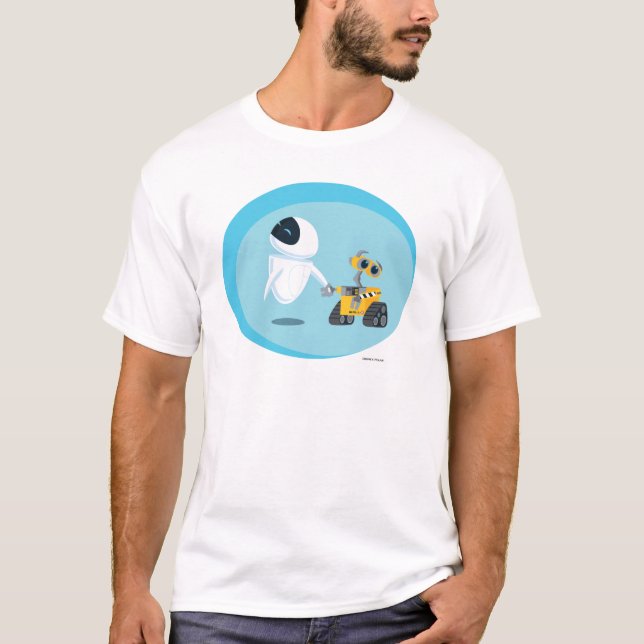 T-shirt EVA et WALL-E (Devant)